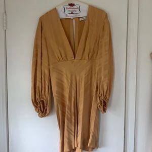 Shona Joy size 8 mustard Dress